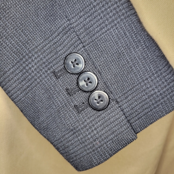 Mexx Cropped Plaid Blazer Women's Size 6 - Picture 4 of 6